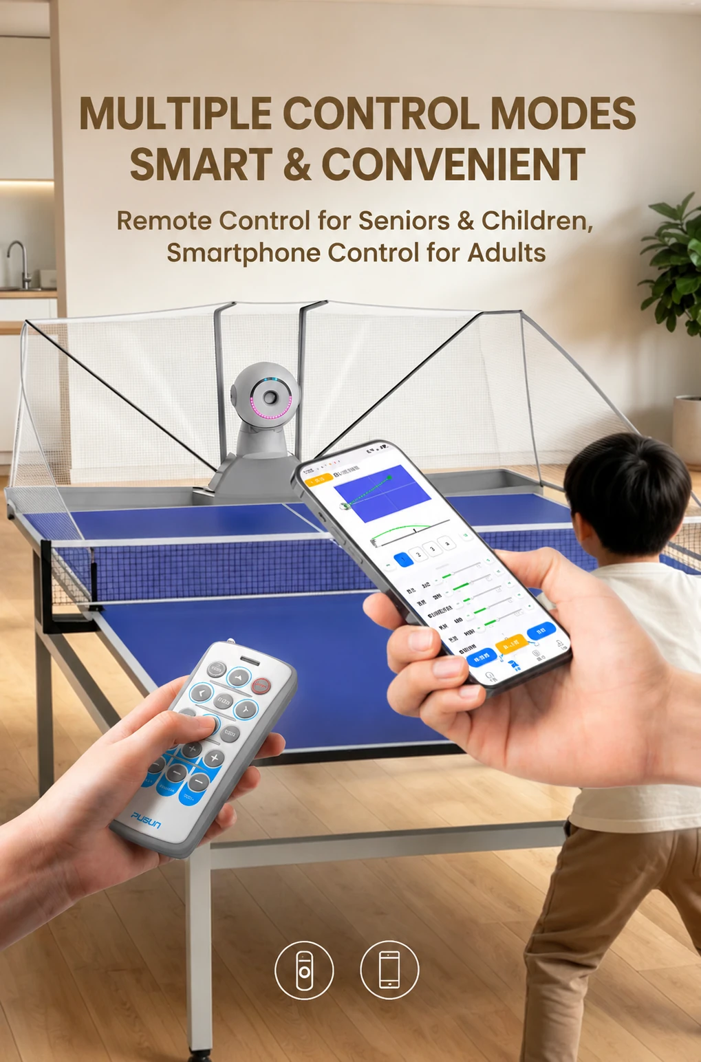 DORA MAX Table Tennis Robot — product detail 2