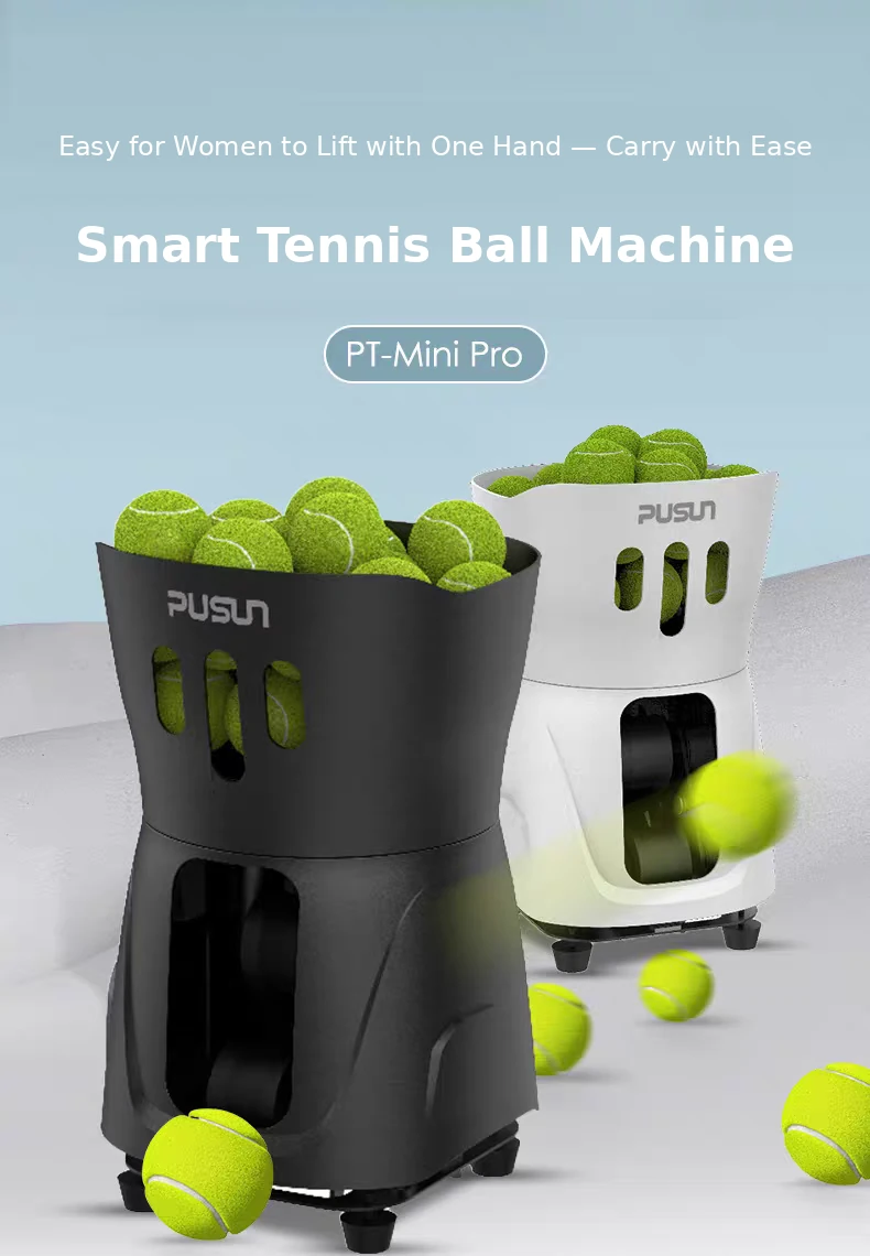 PT-MINI PRO Tennis Ball Machine — product detail 1