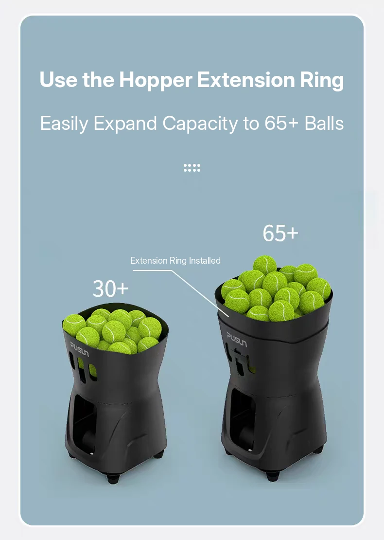 PT-MINI PRO Tennis Ball Machine — product detail 2