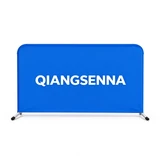 Blue QIANGSENNA stretch fabric barrier with galvanized steel frame