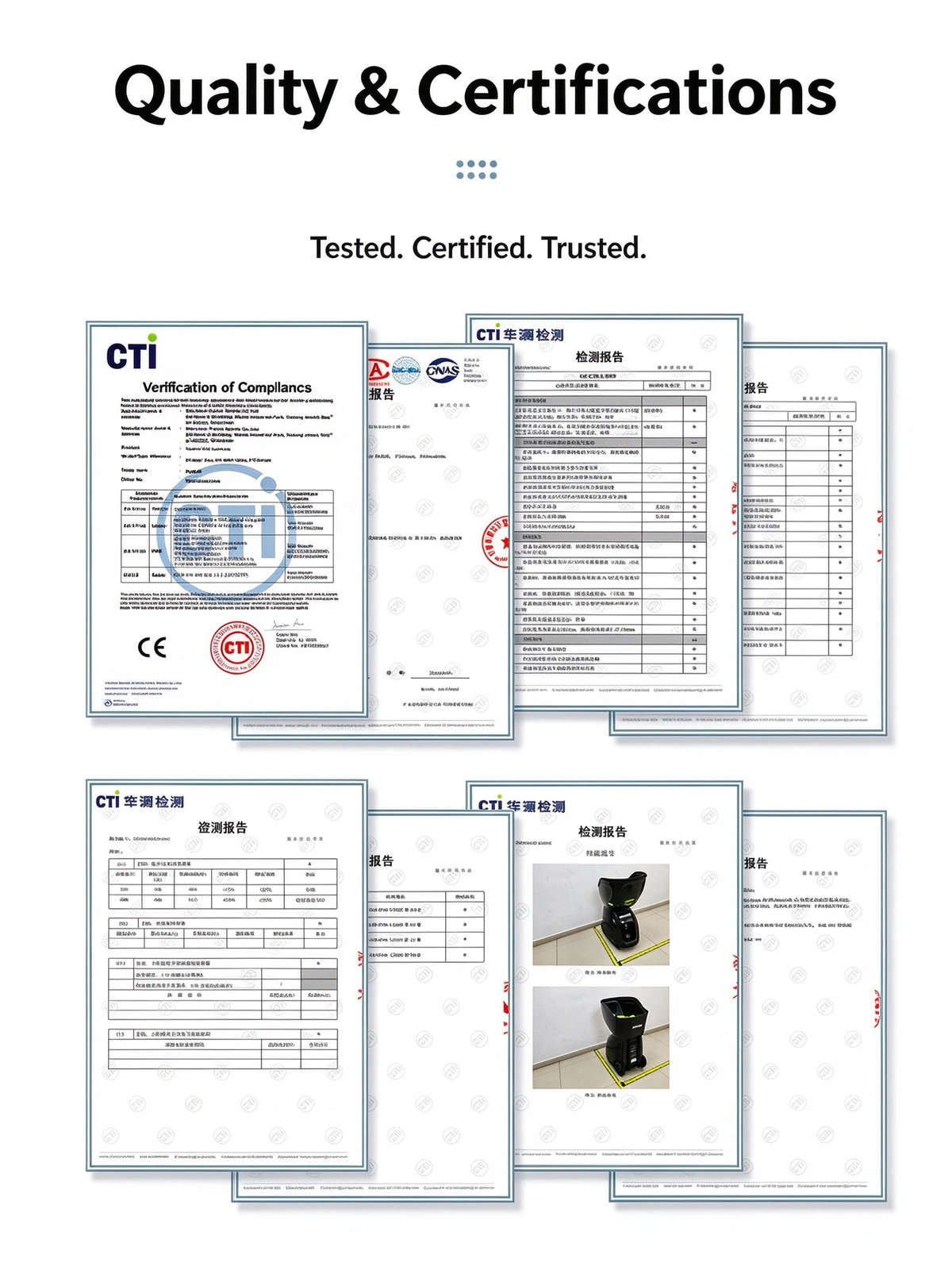 Supplier-provided product documentation overview